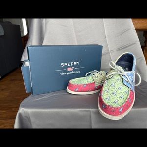 Sperry Vineyard Vines Collab boat shoes